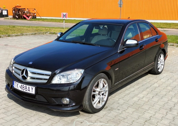 Mercedes-Benz Klasa C cena 37500 przebieg: 188000, rok produkcji 2008 z Kielce małe 596